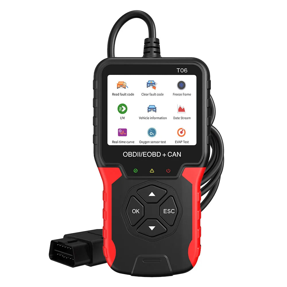 Car Diagnostic Tools OBD2 Scanner Code Reader Battery Tester OBD II Repair Tools Read lifestyle view