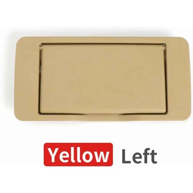For Mercedes C-Class Benz W203 Sun Visor Shade Mirror Cover Interior Makeup Mirror Cosmetic Mirror Cover Black Beige A2038102110