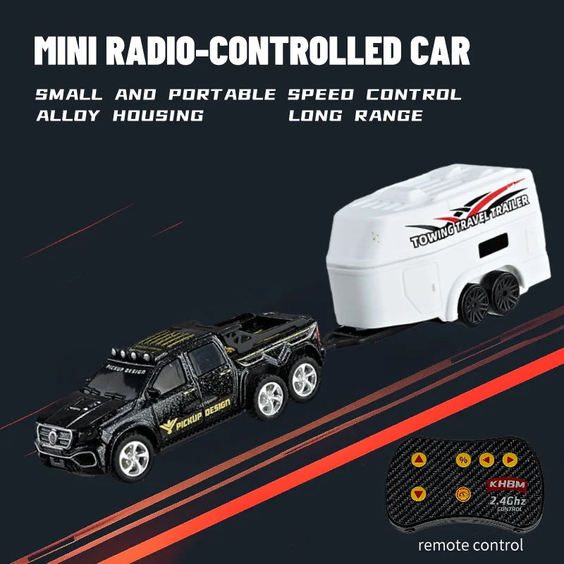 New RC Car MINI Alloy 1/64 Remote Control Car Convenient to Carry 60 Minutes of Work lifestyle view