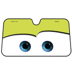 Car Solar Protection Windshield Sunshade | 6 Colors Auto Sun Visor for Car Window close-up view