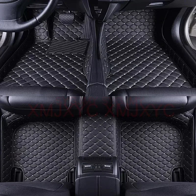 Custom 3D Car Floor Mats for Ford Explorer 5 Seat 2016-2020 Focus 2018-2023 2012-2017 close-up view