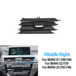 Car Front Dashbpard Air Conditioning Middle Left Right AC Vent Grille Repair Kit For BMW X1 X2 2 Series F48 F49 F39 F45 F46