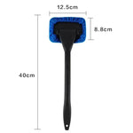 Car Window Cleaner Brush Kit Windshield Cleaning Wash Tool Inside Interior Auto Glass close-up view