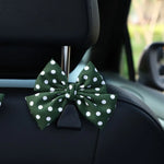 Bow Shaped Car Seat Back Hook lifestyle view