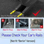 Seat Rail Protector Anti-kick Rear Seat Slide Rail Cover | Tesla Model 3 Y Juniper 20 alternate view