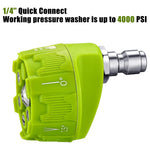 6-in-1 Pressure Washer Nozzle 1/4 Inch Quick Connect 14 Inch close-up view