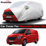 Full Car Cover MPV Outdoor Sun UV Rain Snow Dust Protection for Mercedes W638 W639 V-Class Vito Vian