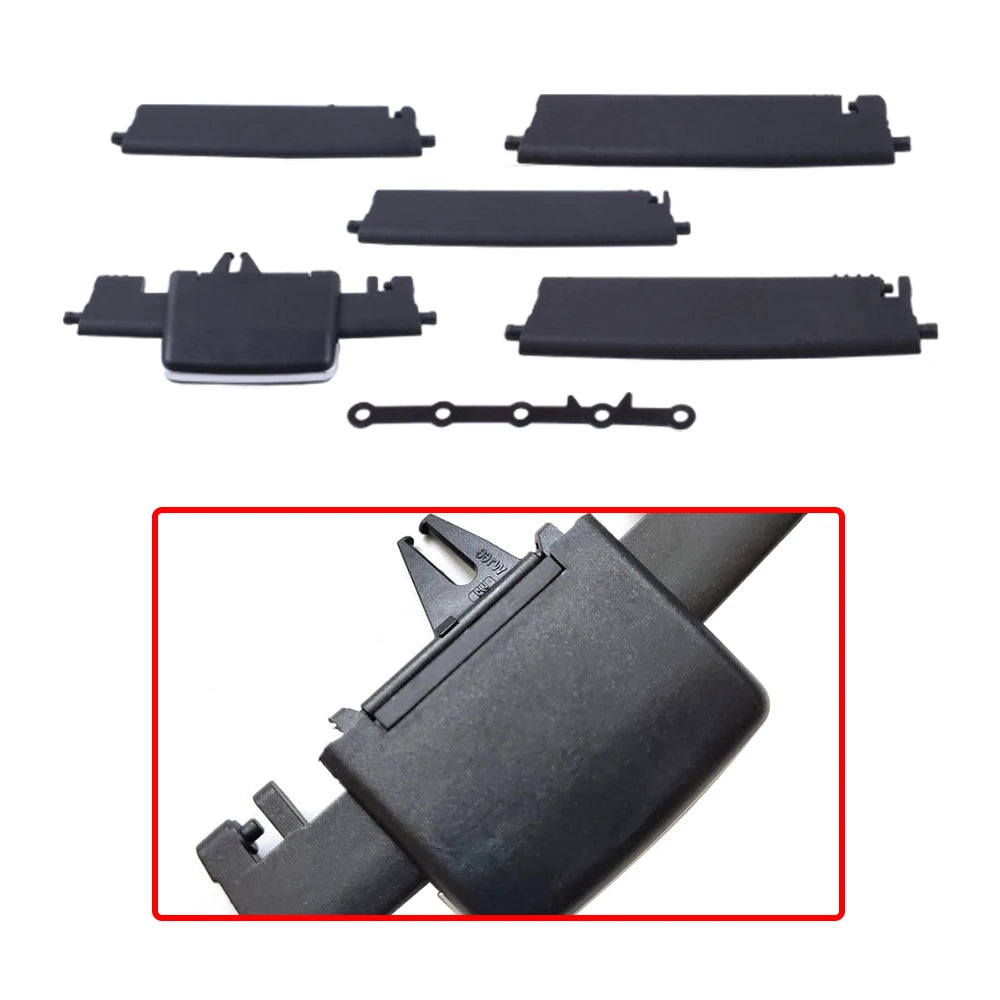 Rear Air Conditioner Back Ac Vent Grille Outlet Tab Clip Slider Repair Kit for Mercedes Benz M GL ML GLE GLS W166 W292