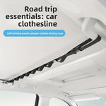 Car Clothesline Car Multi-Functional Hanging Rack for Rear Seats,Storage and Fixing H alternate view