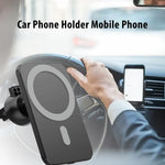 15W Qi Car Charger | Magnetic Wireless Car Mount for iPhone 12/13 Pro alternate view