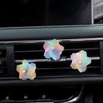 3 PCS Rotate Windmill Car Air Freshener Vent Clips Cute Air Vent Clip with Fragrance Pad Vehicle Air Outlet Interior Decoration