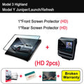 Tempered Glass Screen Protector for Tesla Model 3 Y Highland Juniper 2024-2025 | HD M alternate view