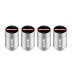 4Pcs 3D Metal Car Tire Valve Caps for Haval Models | Dust Proof Tire Valve Stem Cover lifestyle view