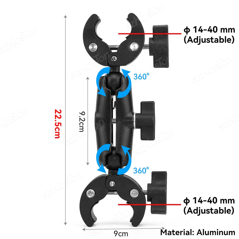 For Insta 360 X4 X5 Go Pro 13 12 11 10 9 DJI Action 6 Bicycle Motorcycle Selfie Stick Mo detail view