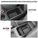 For Audi A3 8Y 2024 2025 2026 Armrest Storage Box Center Console Tray Holder Organizer Plate Stowing Car Interior Accessories