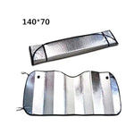 Car Front and Rear Sun Visors Car Windshield Summer Sun Protection Heat Insulation Wi alternate view