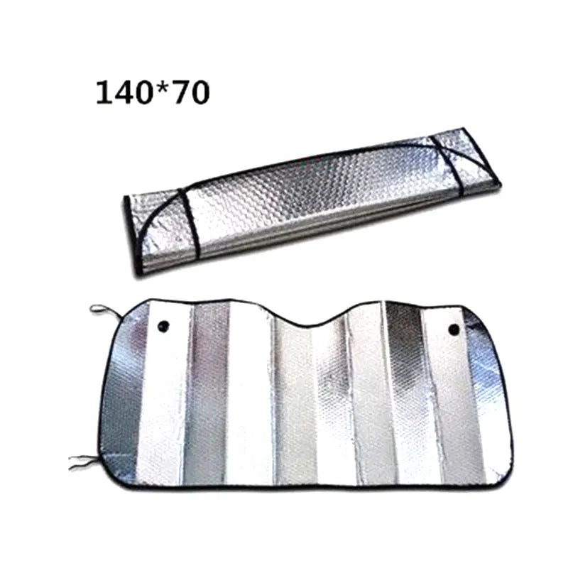 Car Front and Rear Sun Visors Car Windshield Summer Sun Protection Heat Insulation Wi alternate view