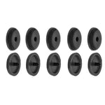 5/10pcs Car Safety Seat Belt Stopper Buckle Auto Seat Belt Spacing Limit Stop Plastic close-up view