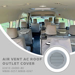 1PCS Air Vent AC Roof Register Assy For Toyota Hiace/Quantum/Commuter Air Outlet Cover 63610-26080-B0 Car accessories