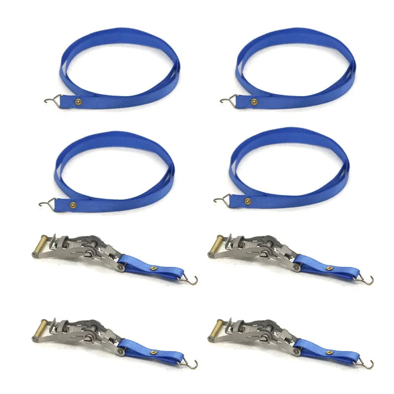 Model Simulation Rope Tensioner Fastening Belt Strap for 1/14 Tamiya Truck 1/10 RC Cr lifestyle view