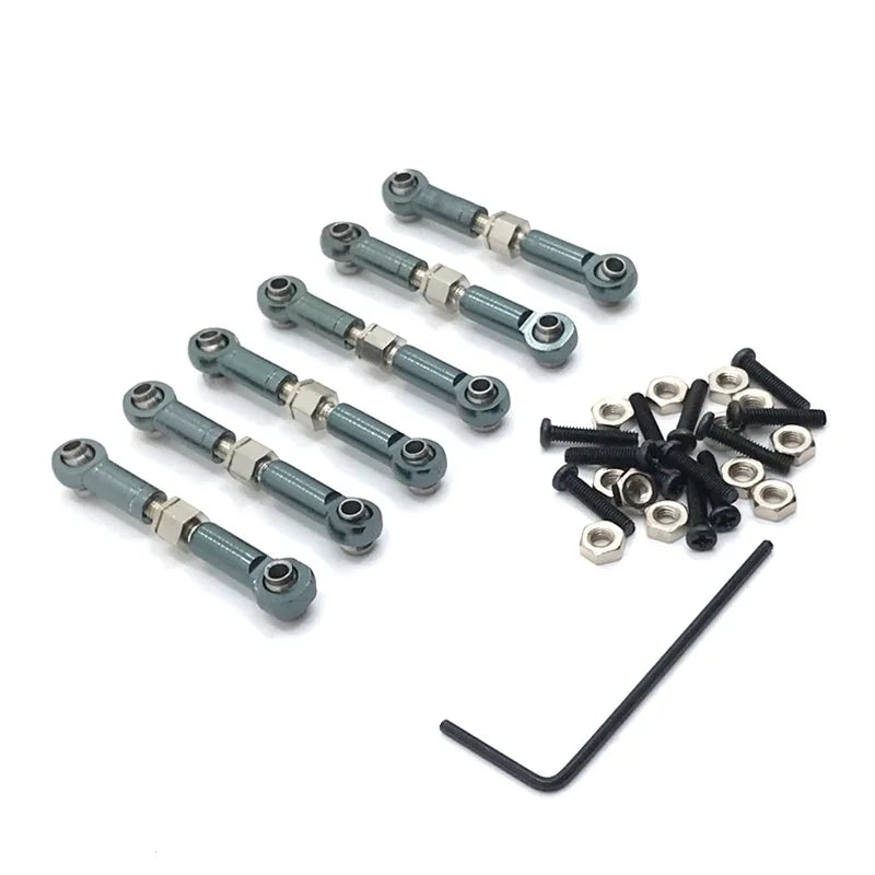 Metal Linkage Pull Rod Front /Rear Servo Link Tie Rod for Wltoys 184011 A949 A959 A96 lifestyle view