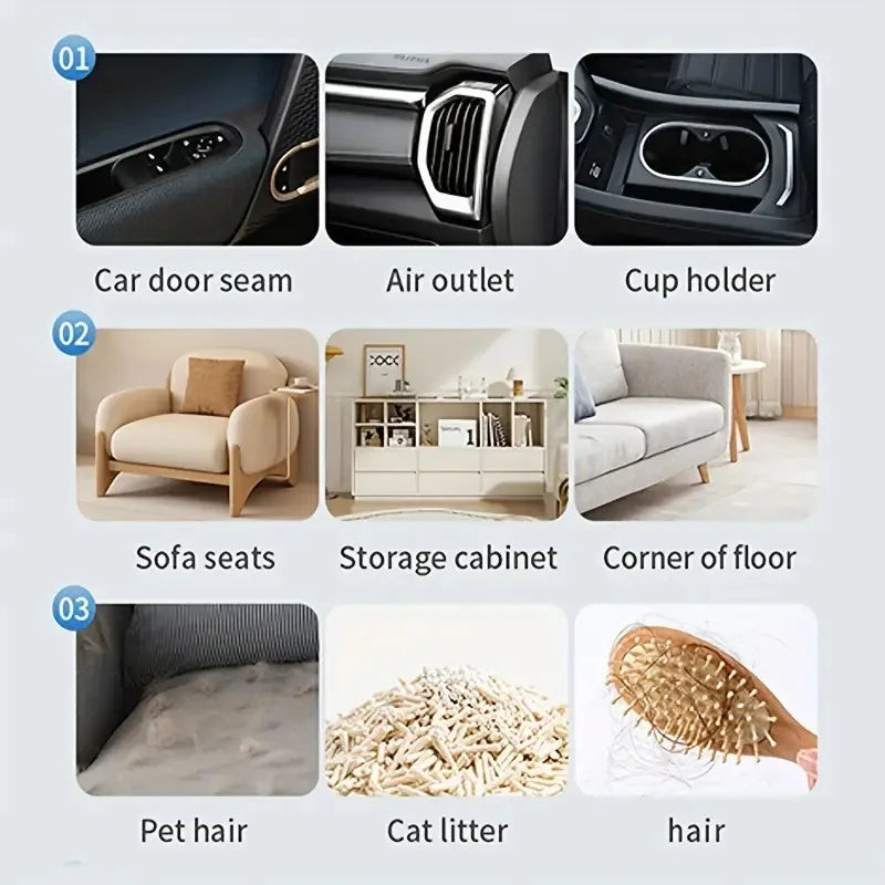 Wireless Handheld Vacuum Cleaner | Powerful Car and Home Use additional angle