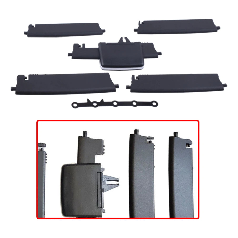 Rear Air Conditioner Back Ac Vent Grille Outlet Tab Clip Slider Repair Kit for Mercedes Benz M GL ML GLE GLS W166 W292
