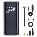 Inflatable Pump Portable 2 power supply modes and 4 preset air pressures Digital Display Car Motorcycle Tire With USB output