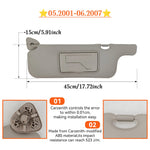 Sun Visor For Toyota Corolla E120 E140 E180 2001-2019 Auris Altis Car Left Sunvisor Right Side Sunshade Accessories Replacement