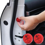 Car Door Light Warning Light Anti Collision Flash Red Wireless Alarm Lamp Strobe Light Turn Signal Parking Light 2025
