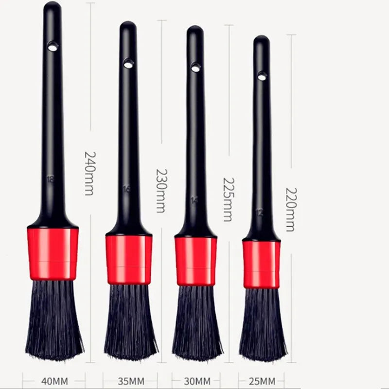 1/4PCS Car Wash Brush Detail Small Automotive Interior Cleaning Tools Air Conditioner alternate view