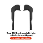YZ for Tesla Model 3/Y Highland Juniper 2021-2025 Rear Door Sill Protection Strip detail view