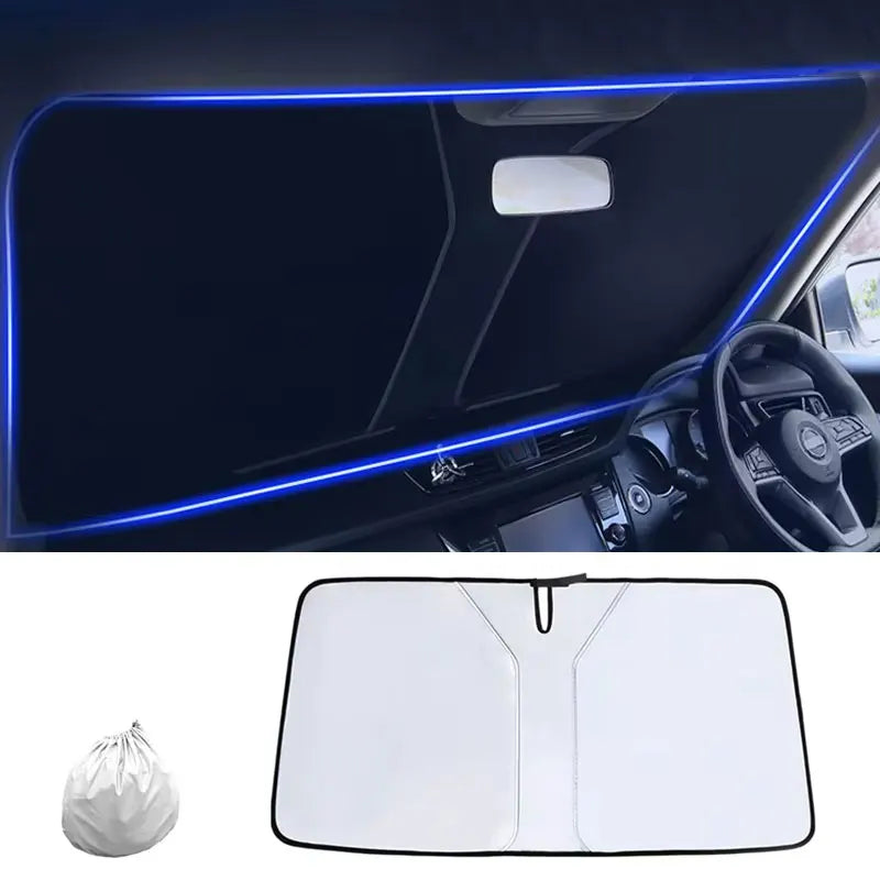 Car Windshield Sun Shade UV Protector Foldable