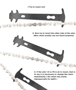Bicycle Repair Tool Set Chain Wear Checker 6/7/8/9/10/11 Speed Joint Magic Buckle MTB alternate view