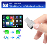HEYINCAR Wireless CarPlay Dongle Wireless Android Auto Adapter 2in1 Car Intelligent S alternate view