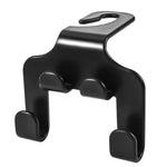 Car Seat Headrest Hook Hanger | Black Storage Organizer for Handbags, Purses, and Coa alternate view