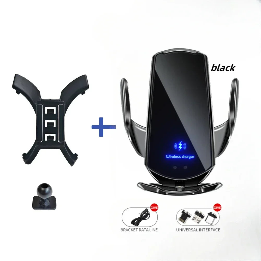 Car Phone Holder Base Special Mounts For Nissan Qashqai J10 2008 2009 2010 2011 2012-2015 15W Wireless Charging MagSafe Base