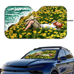 Starry Night Van Gogh Art Windshield Sun Shade | Car SUV Truck Front Window Protector alternate view