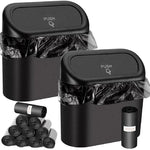 Car Trash Can With Lid, Leak-Proof Mini Car Accessories
