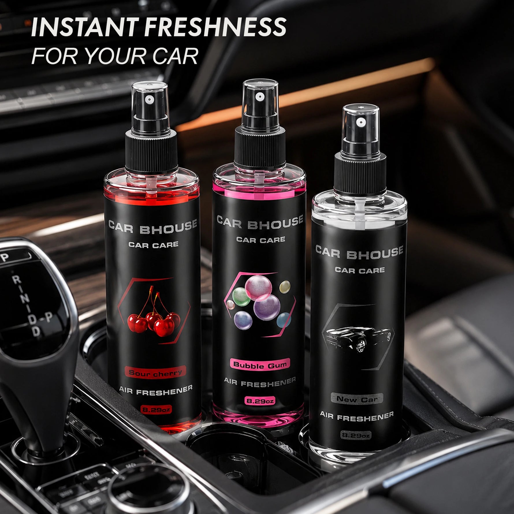 Flower Fruit Scent Car Fragrance Spray | 8.29oz Long Lasting Air Freshener detail view