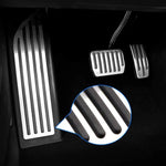 LHD Auto Interior Stainless Steel Rest Footrest Foot Pedals for for for for TESLA Model Y/3 for Inte