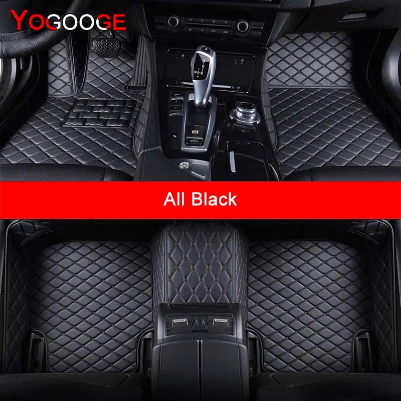 YOGOOGE Custom Car Floor Mats For Nissan Qashqai Auto Carpets Foot Coche Accessorie