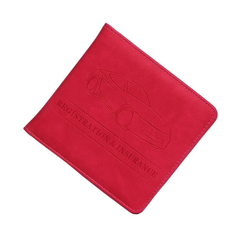 Car Registration and Insurance Card Holder Glove Box Organizer alternate view