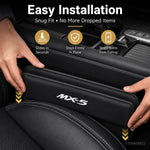 Car Seat Crevice Storage Box Slit Catcher Drop Stop Gap Filler Organizer For Mazda MX-5 MX5 Interior Accessories Auto
