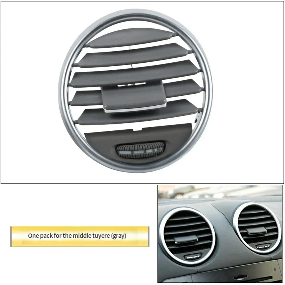 Car Central Dashboard AC Vent Grille Panel Cover For Benz W164 ML350 GL350 For GLEGLS Air Conditioning Outlet Grille Accessories