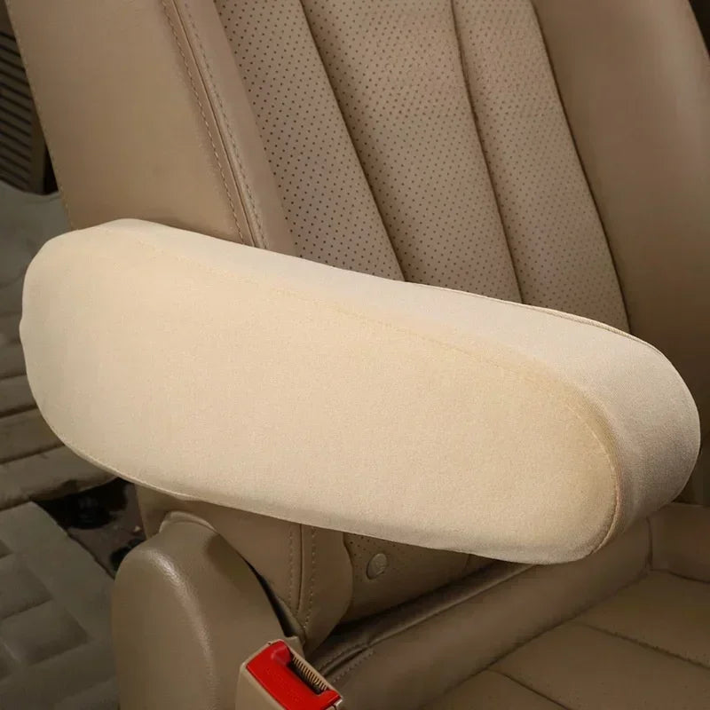 Car Seat Armrest Cover Universal Interior Auto Armrests Dust-proof Hand Armrest Protector Soft Comfortable Elastic Cloth Covers