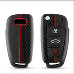 For Audi A4 B7 A6 C5 C6 A1 A3 8P TT Q3 Q2 Q7 TTS R8 S3 S6 RS3 RS6 Accessories Silic additional angle