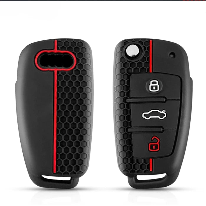 For Audi A4 B7 A6 C5 C6 A1 A3 8P TT Q3 Q2 Q7 TTS R8 S3 S6 RS3 RS6 Accessories Silic additional angle