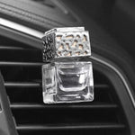 Bottled Car Perfume Diffuser - Metal Clip Container + Aromatherapy Machine, Practical Auto Air Freshener