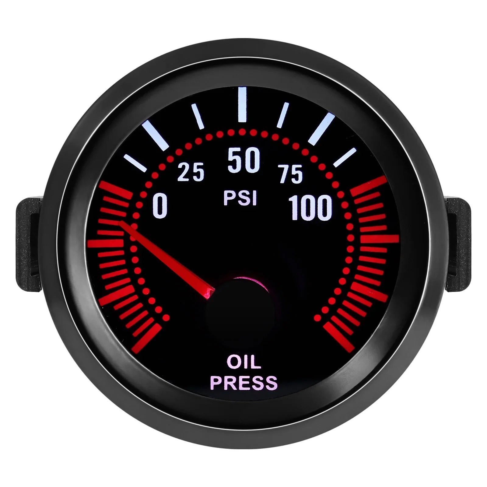 Universal 52mm Car Gauge Set | Tachometer Boost Oil Pressure Water Temp Voltmeter close-up view
